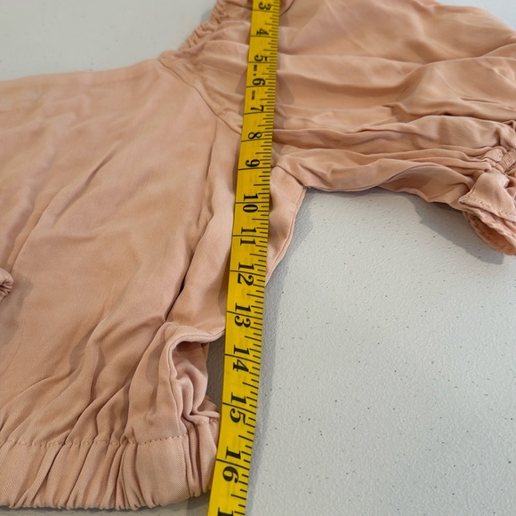 1 State Square Neck Crop Bubble Top. Size S - Picture 9 of 9